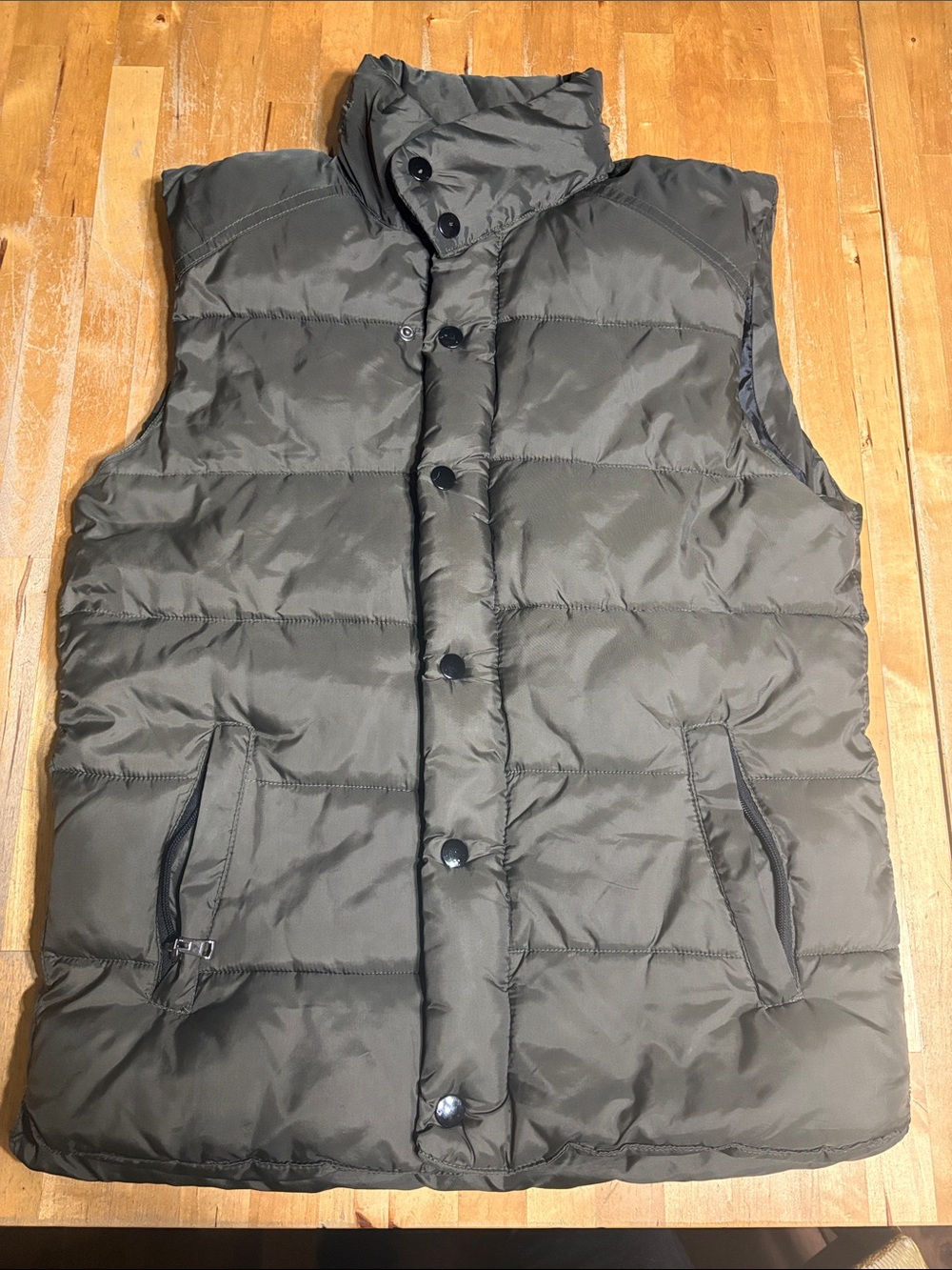 Polo Ralph Lauren Olive Quilted Puffer Vest
